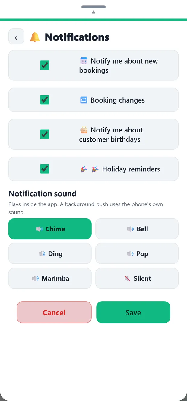 Notifications